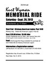 3rd Annual Deputy Kurt B. Wyman Memorial Motorcycle Ride